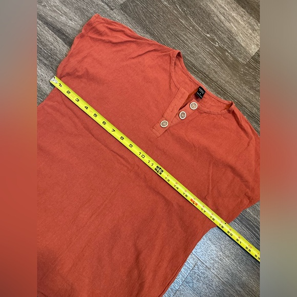 Emery Rose Set Wide Leg Pant and Short Sleeve Top - Picture 11 of 16